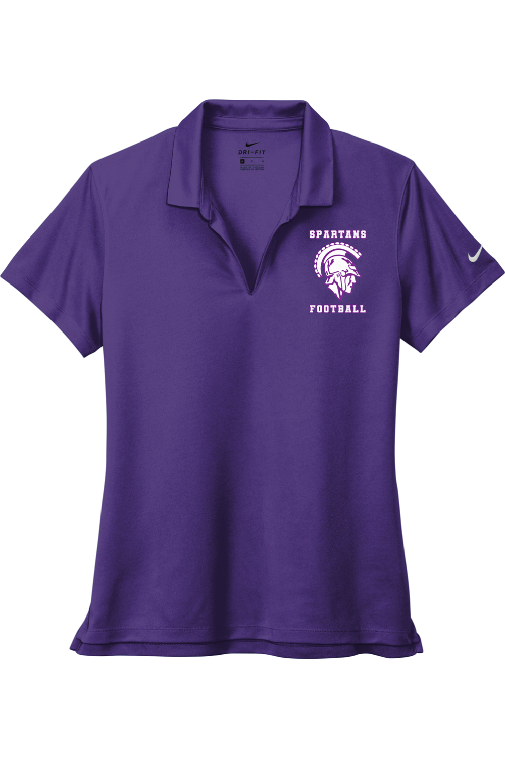 Spartans Football DTF Nike Ladies Dri-FIT Micro Pique 2.0 Polo