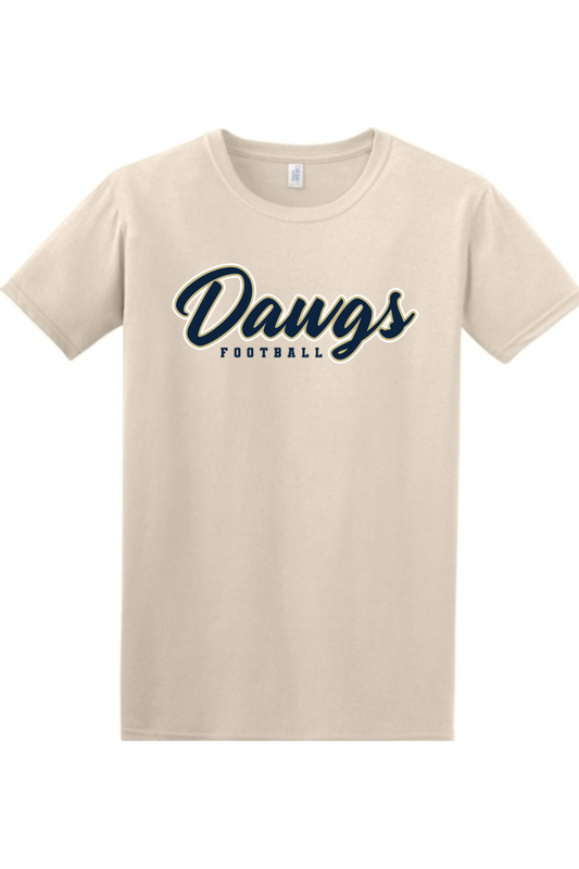 Otsego Football Navy Logo Softstyle T-Shirt