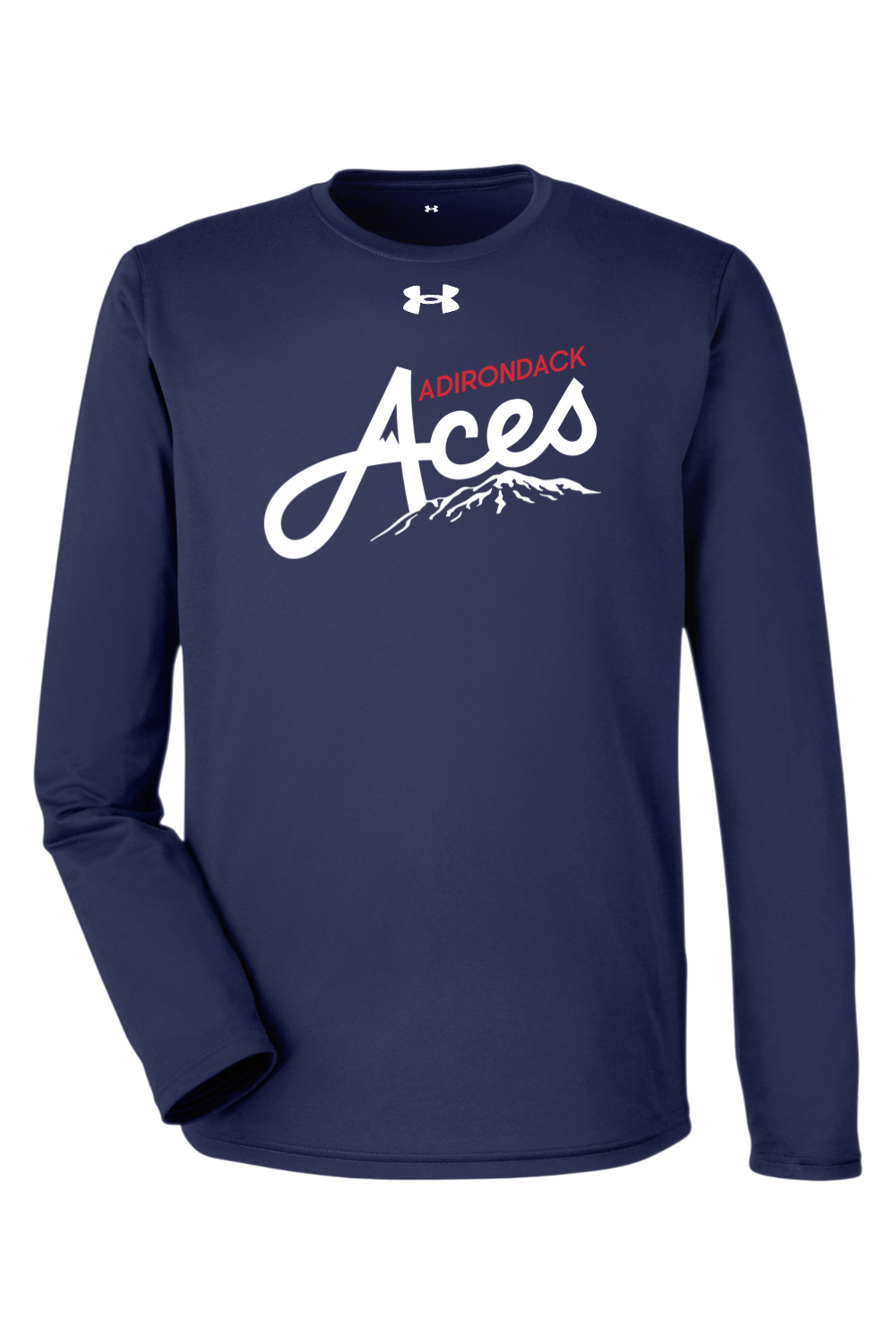 Adirondacks Under Armour Men's Team Tech Long-Sleeve T-Shirt