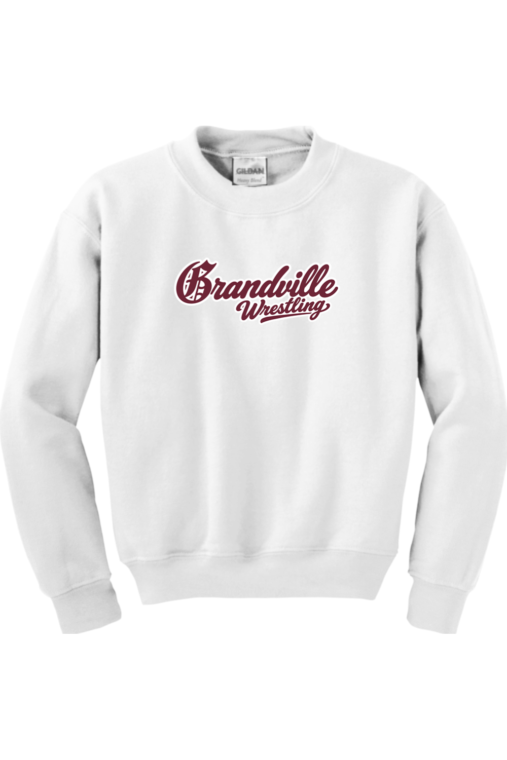 Grandville Wrestling DTF Youth Heavy Blend Crewneck Sweatshirt