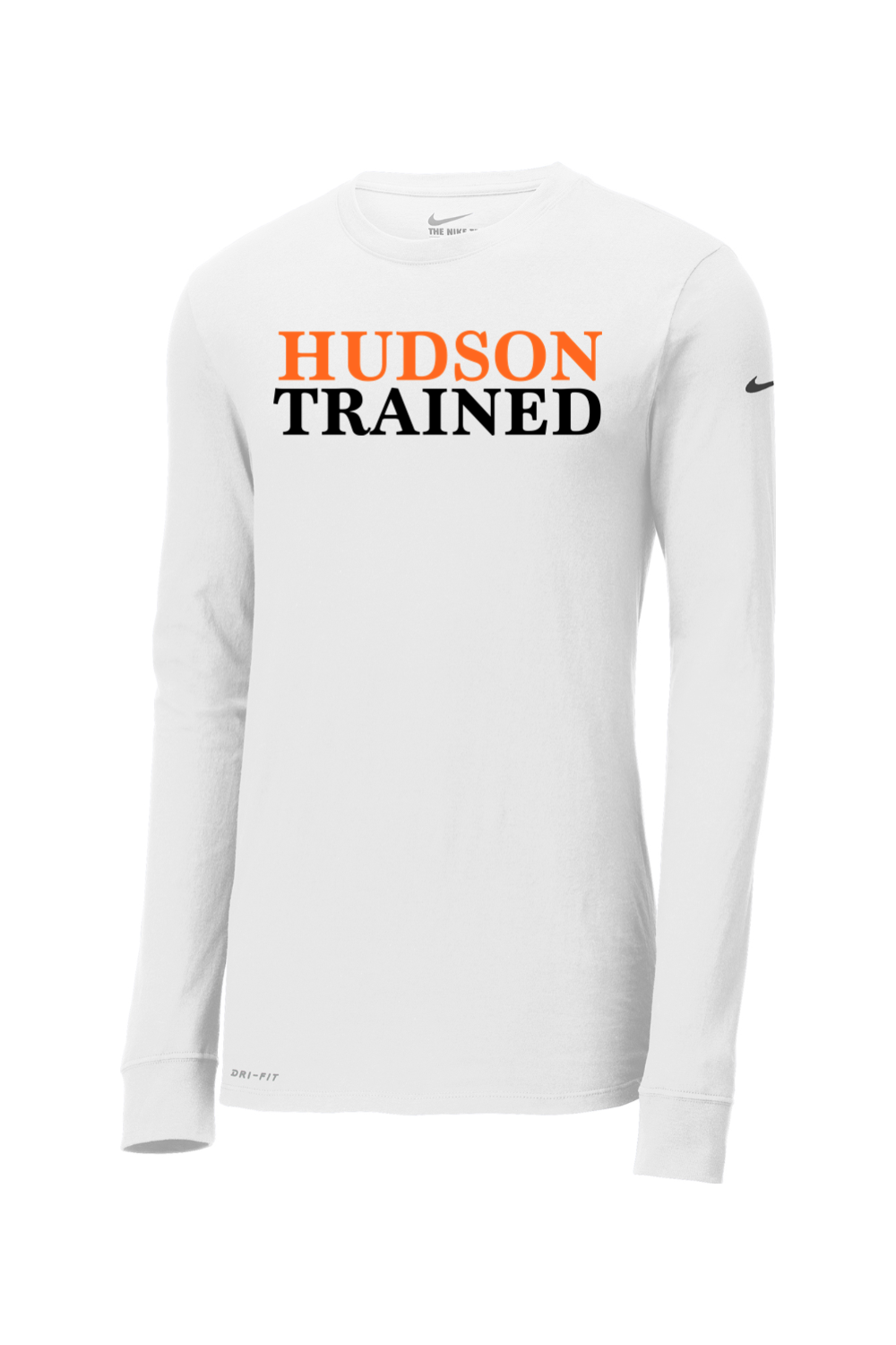 Hudson Trained DTF Nike Dri-FIT Cotton/Poly Long Sleeve Tee