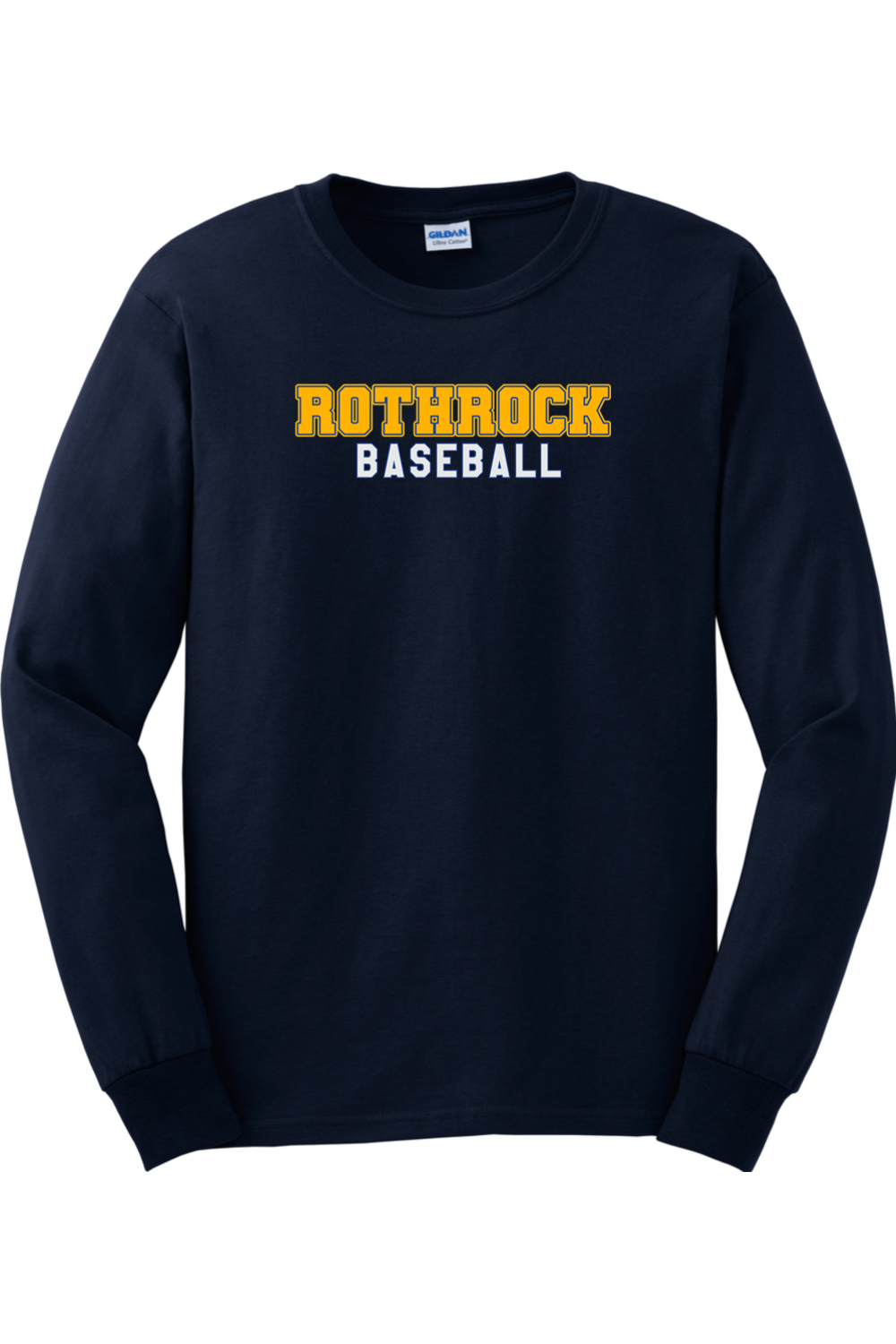 Rothrock Baseball Cotton Long Sleeve T-Shirt