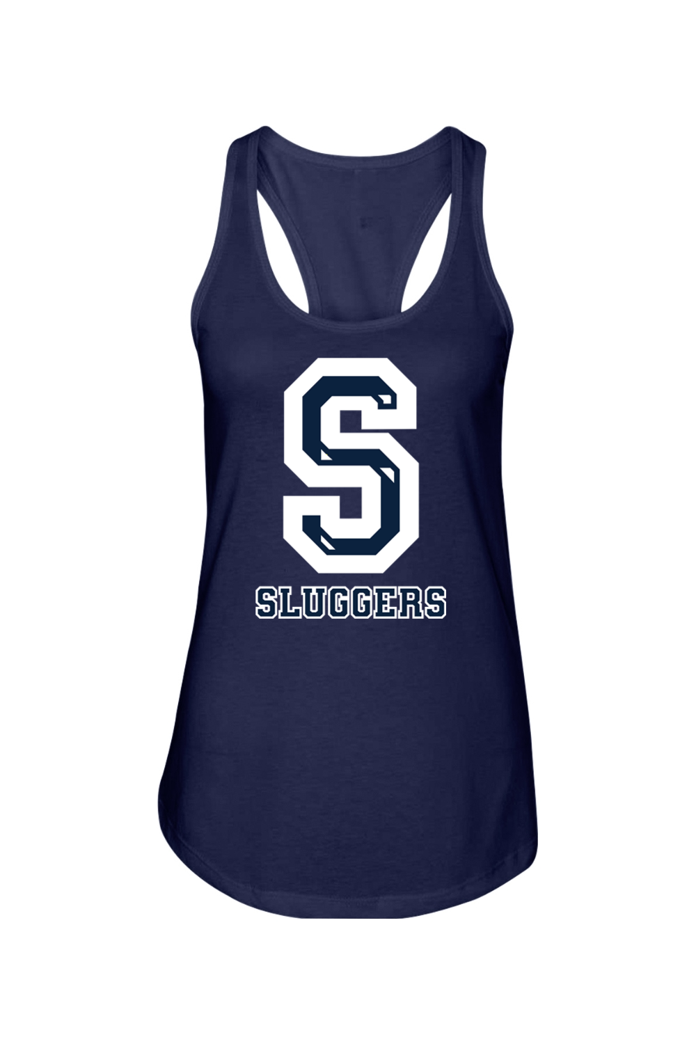 Sluggers Sports Academy Ladies Racerback Tank