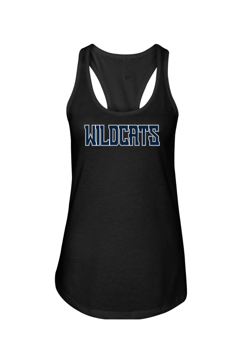 Oxford Wildcats Baseball Ladies Racerback Tank