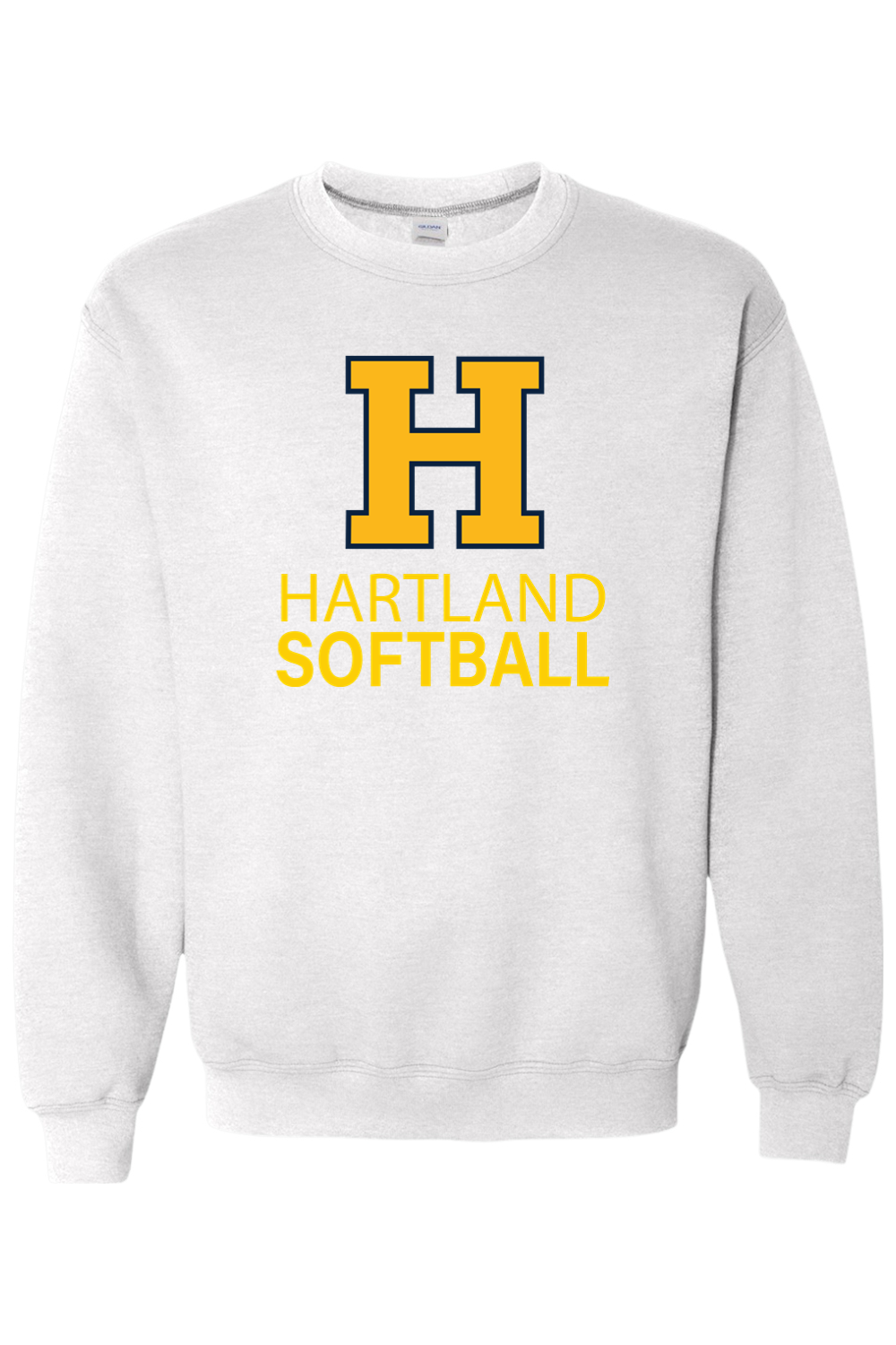 Hartland Softball Heavy Blend Crewneck Sweatshirt