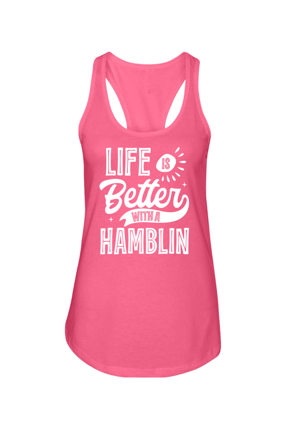 Hamblin Family Ladies Racerback Tank