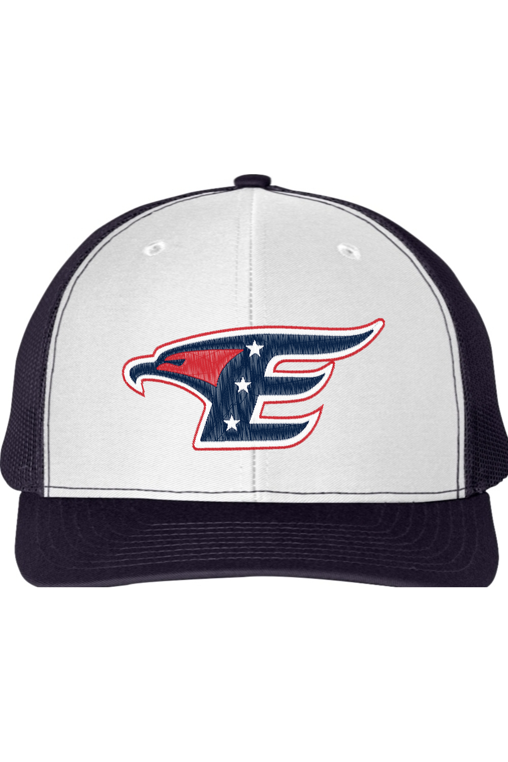 Watervliet Eagles Baseball Richardson Snapback Trucker Cap (Fulfill)