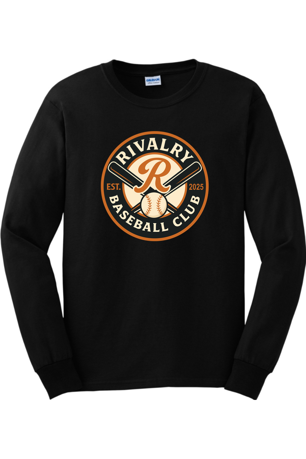 Rivalry Baseball Ultra Cotton Cotton Long Sleeve T-Shirt