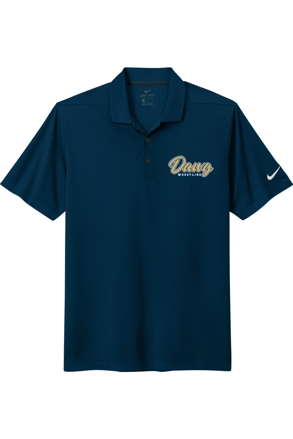 Otsego Middle School Wrestling DTF Nike Dri-FIT Micro Pique 2.0 Polo