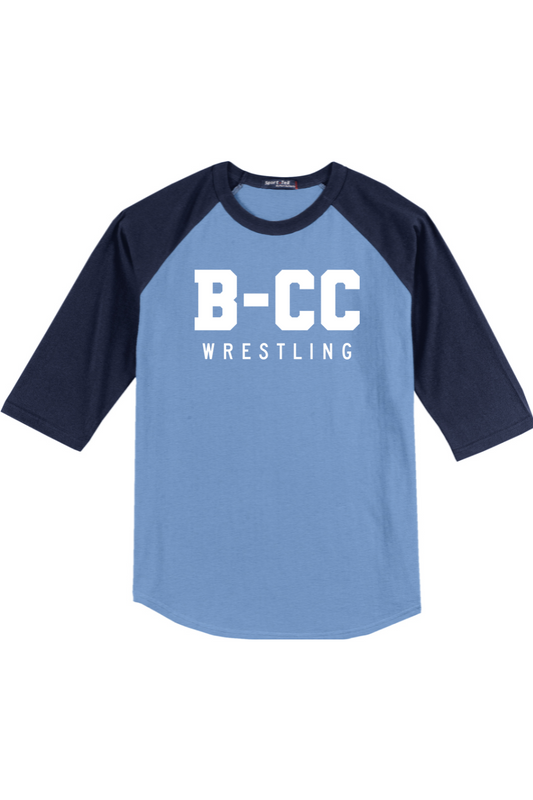 B-CC Wrestling DTF Colorblock Raglan Jersey
