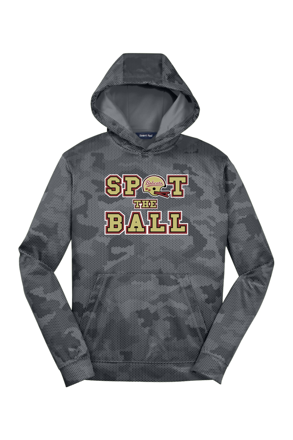 Brandywine Football DTF Youth CamoHex Fleece Hooded Pullover