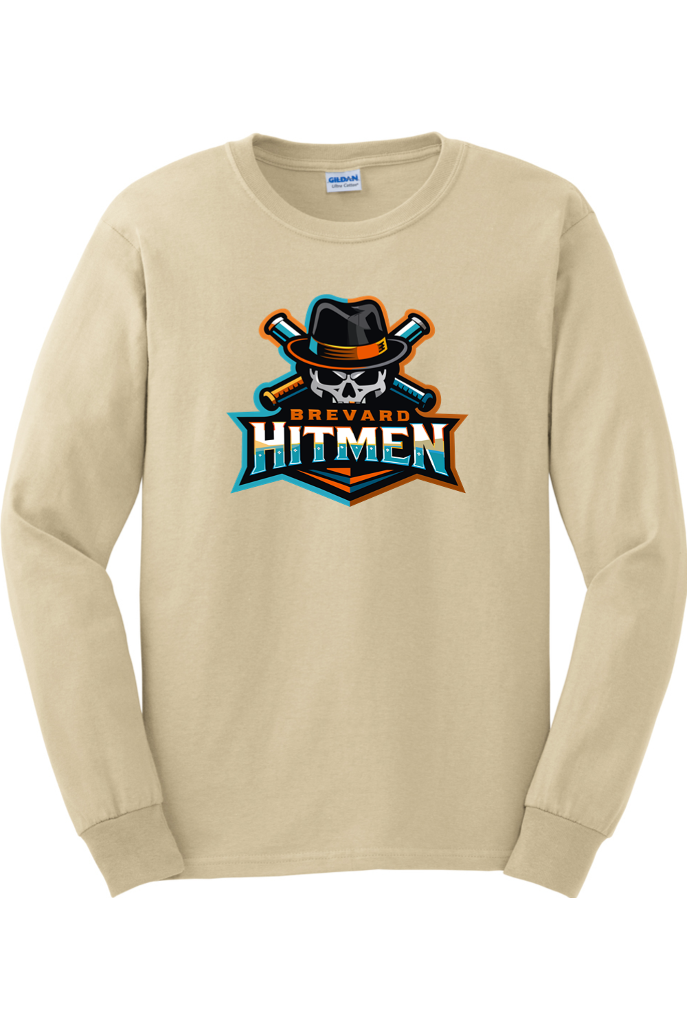Brevard Hitmen DTF Cotton Long Sleeve T-Shirt
