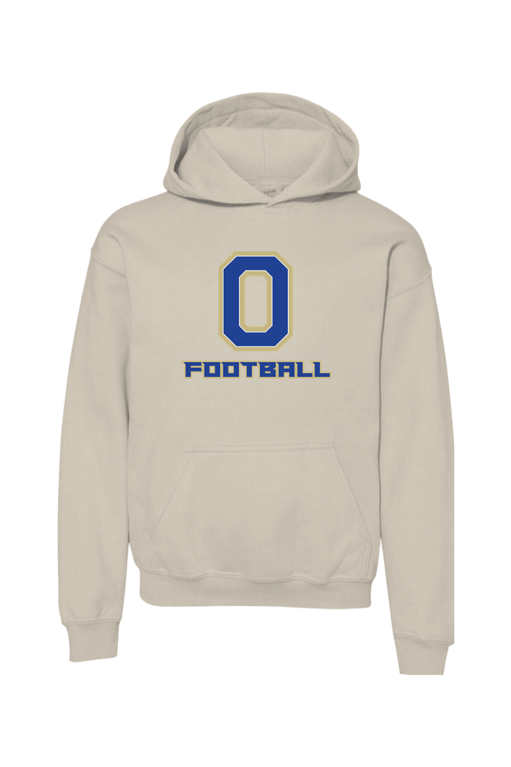Onekama Portagers Football Youth Heavy Blend Hooded Sweatshirt
