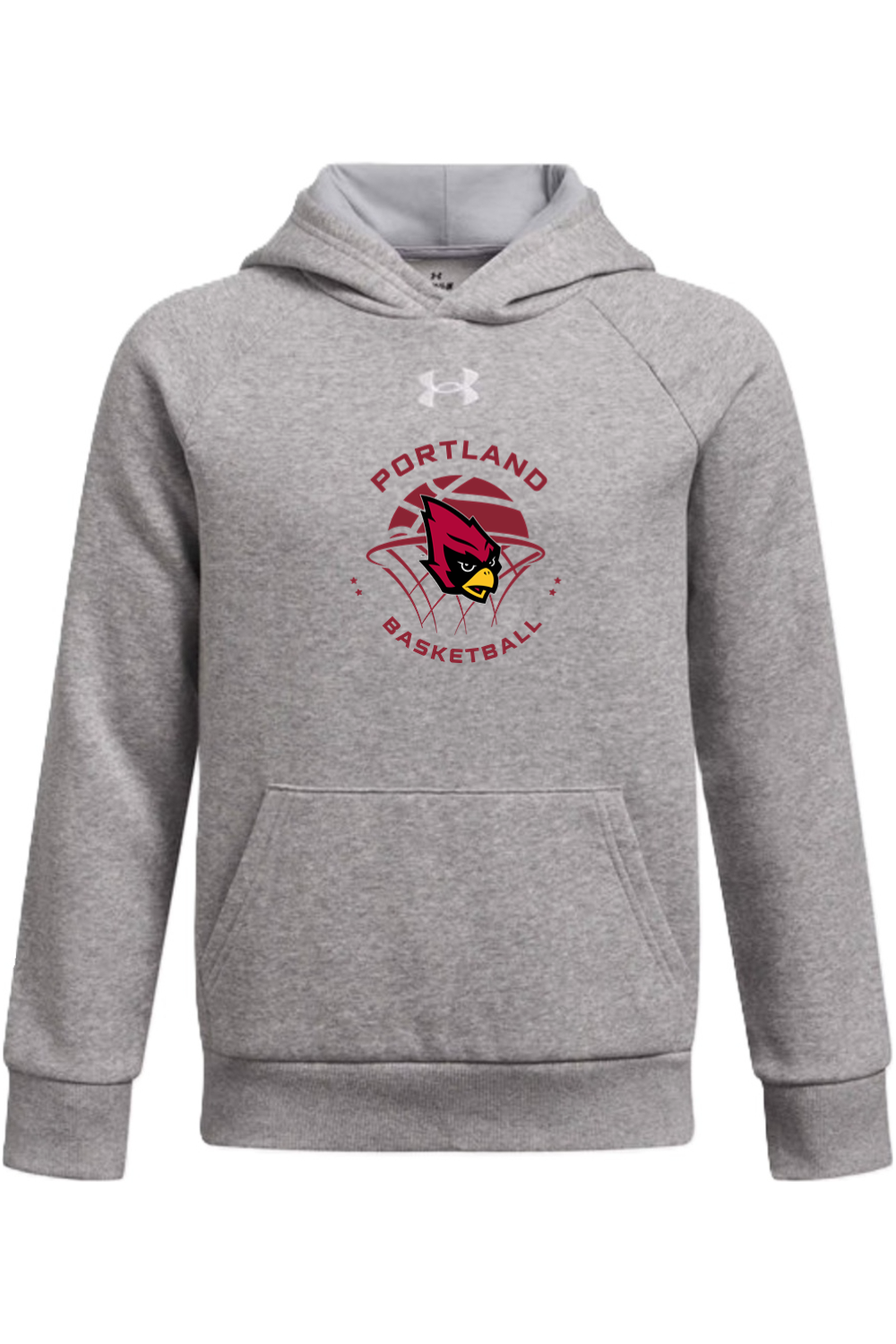 Portland Raider Under Armour Youth Rival Fleece Hooded Sweatshirt