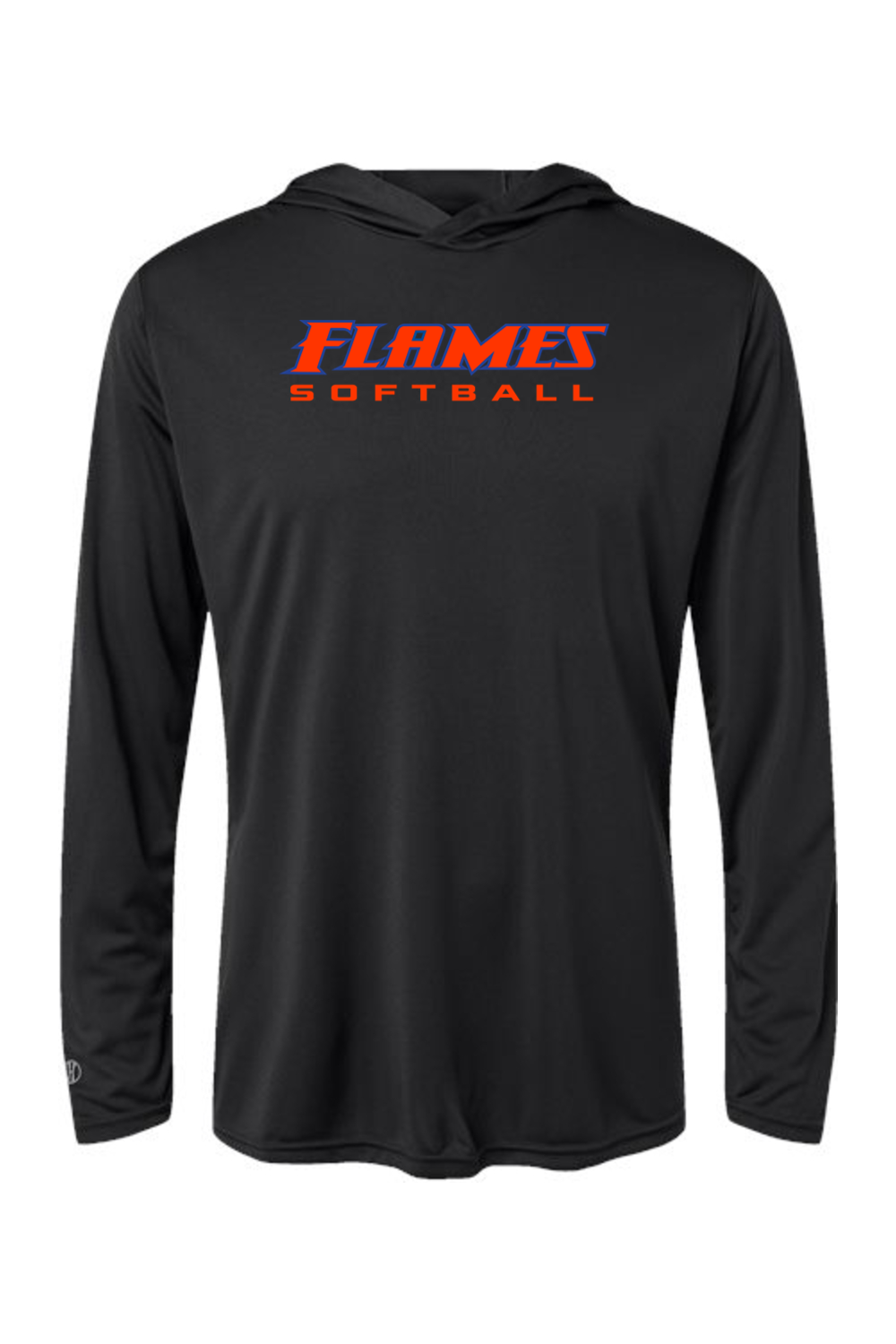 Flames MI Softball DTF Momentum Hooded Long Sleeve T-Shirt