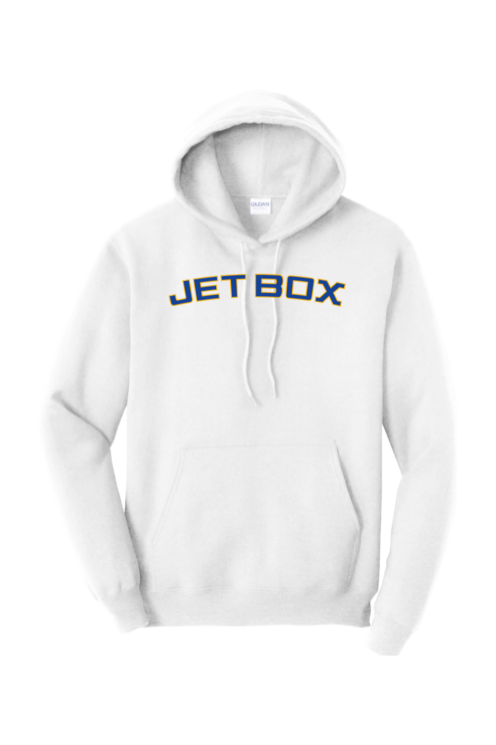 Jet Box Baseball DTF Heavy Blend Hooded Sweatshirt