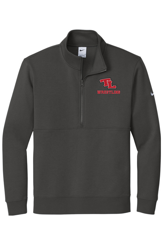 Twin Lakes Wrestling DTF Nike Club Fleece Sleeve Swoosh 1/2-Zip