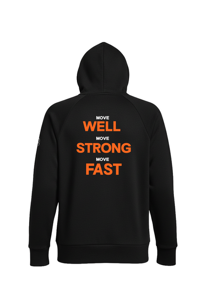 Bulldog Power DTF Under Armour Ladies' Rival Fleece Hooded Sweatshirt