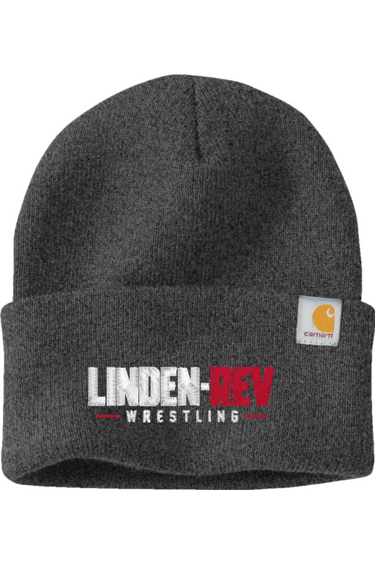 Linden Rev Wrestling Embroidered Carhartt Watch Cap 2.0