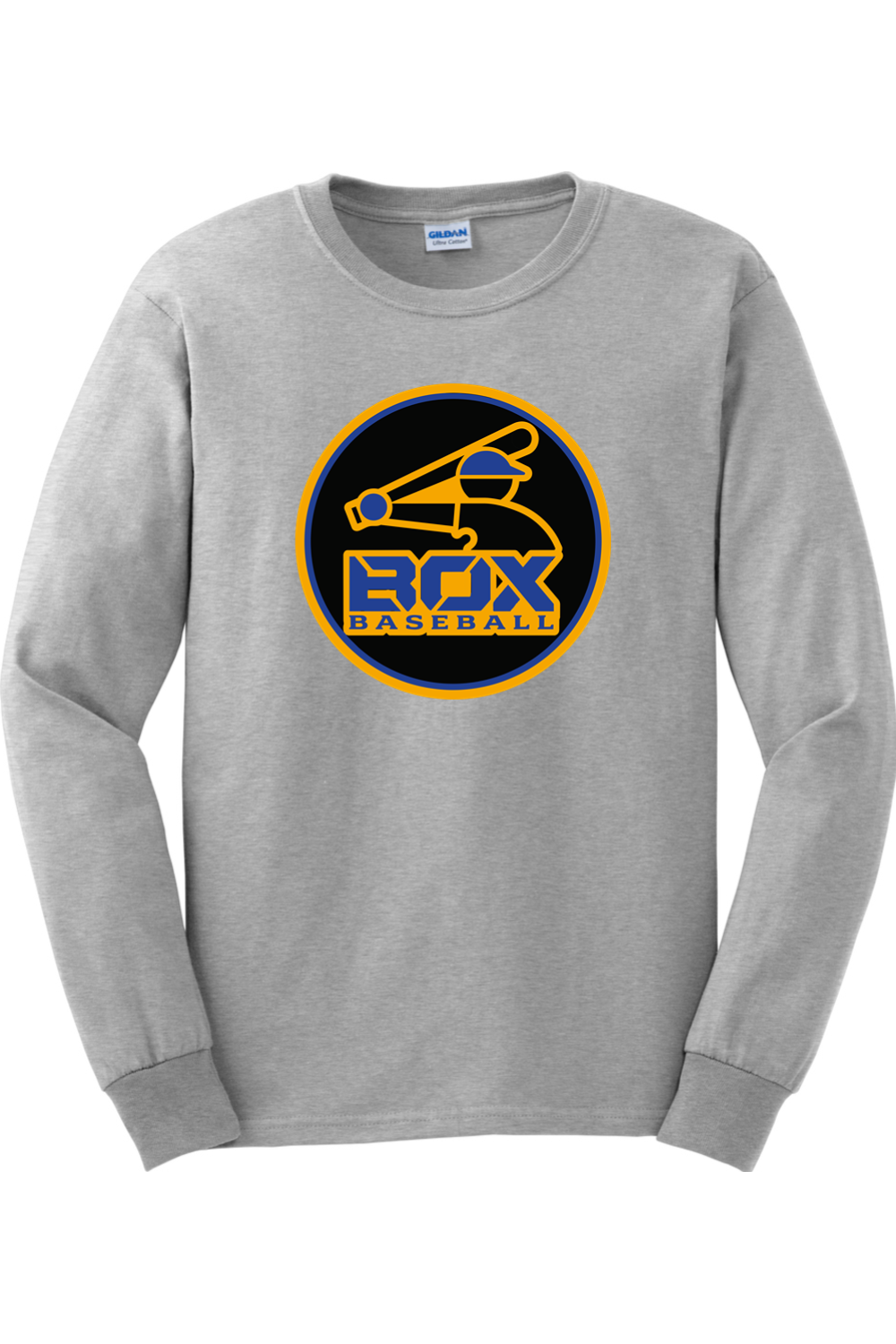 Jet Box Baseball DTF Cotton Long Sleeve T-Shirt