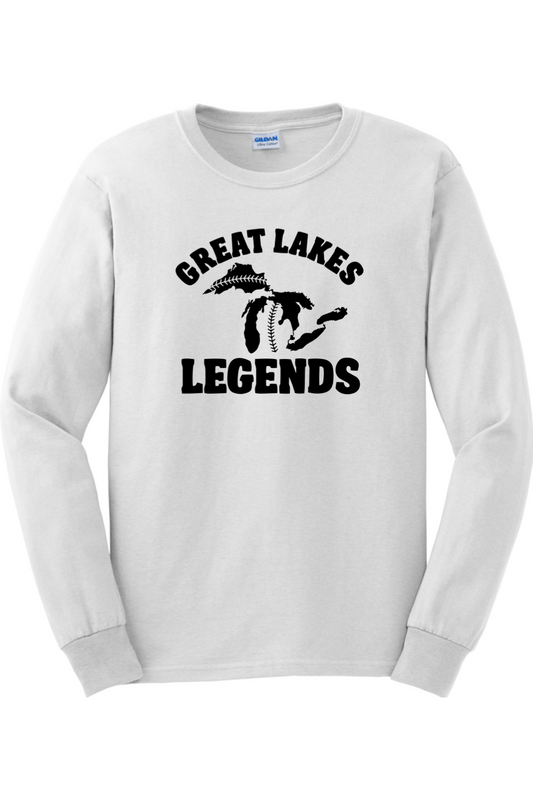 Great Lakes Legends Ultra Cotton Cotton Long Sleeve T-Shirt