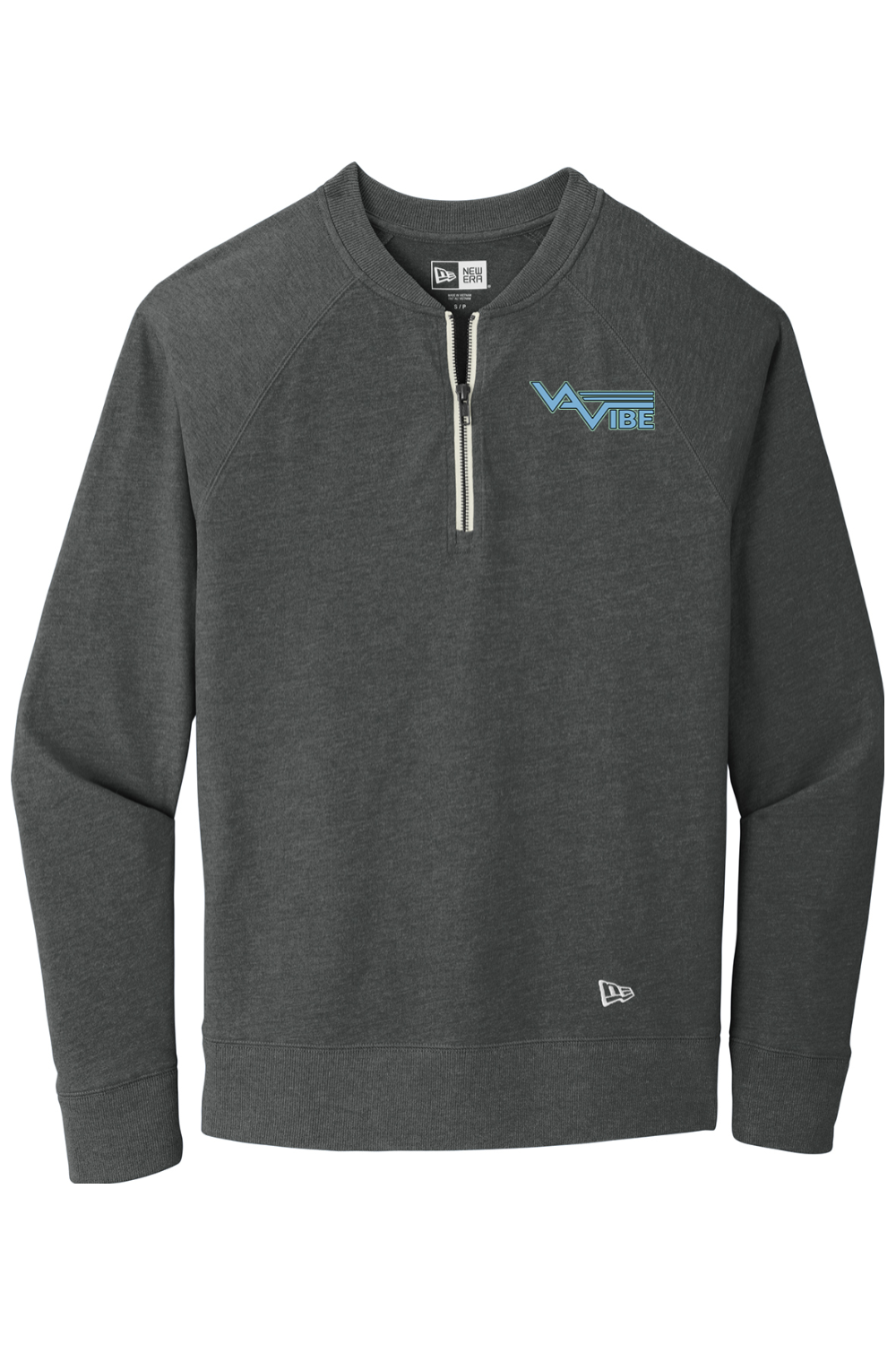 VA Vibe Softball Men's DTF Sueded Cotton Blend 1/4-Zip Pullover