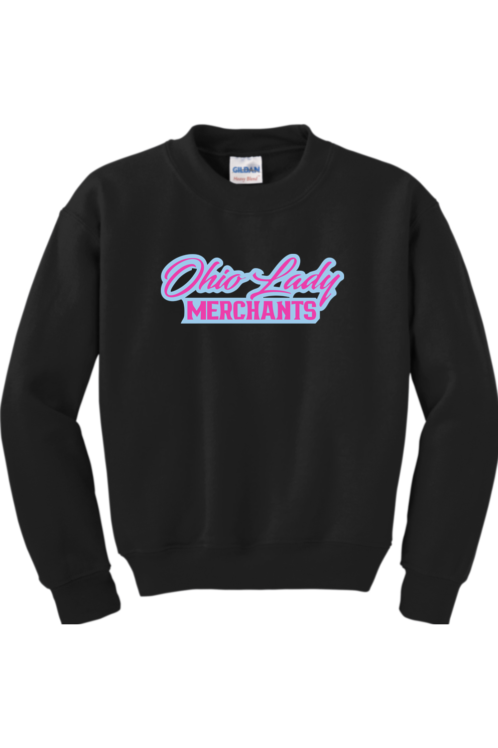 Ohio Lady Merchants Youth Heavy Blend Crewneck Sweatshirt
