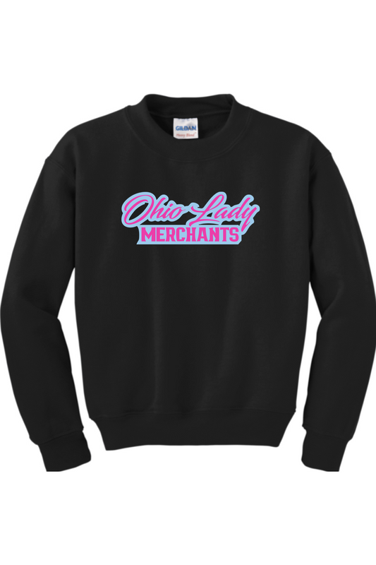 Ohio Lady Merchants Youth Heavy Blend Crewneck Sweatshirt