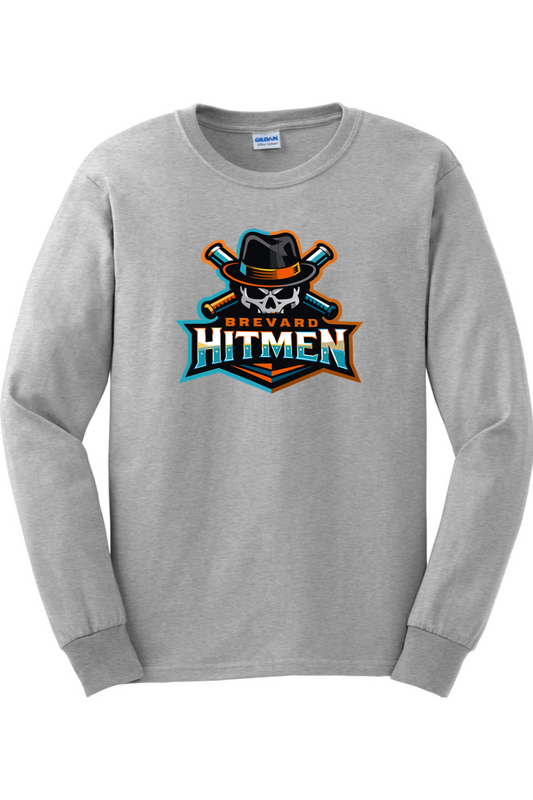 Brevard Hitmen DTF Cotton Long Sleeve T-Shirt