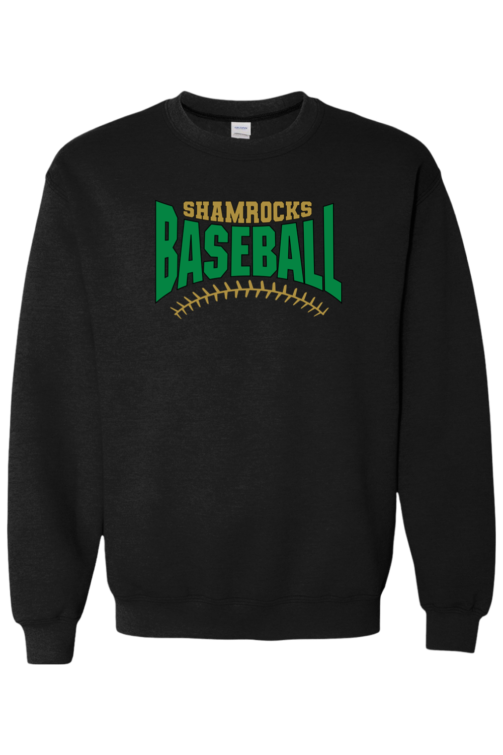 Shamrocks Baseball Heavy Blend Crewneck Sweatshirt