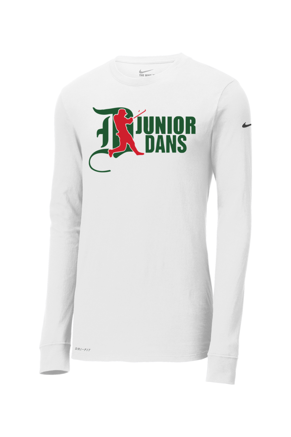 Junior Dans Baseball Nike Dri-FIT Cotton/Poly Long Sleeve Tee