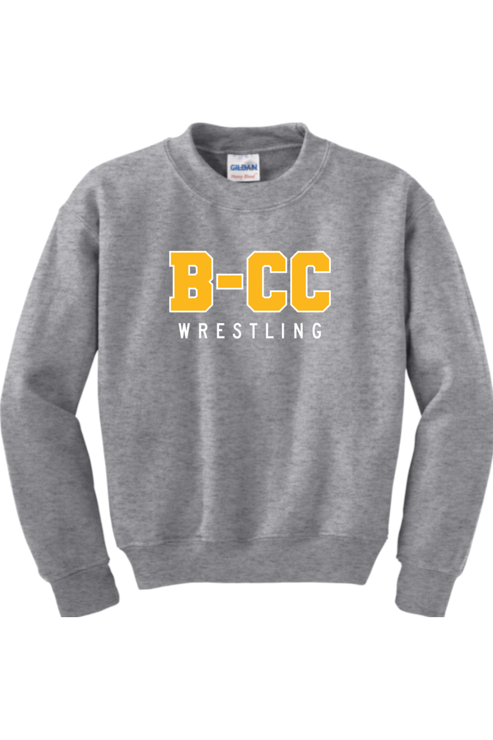 B-CC Wrestling DTF Youth Heavy Blend Crewneck Sweatshirt