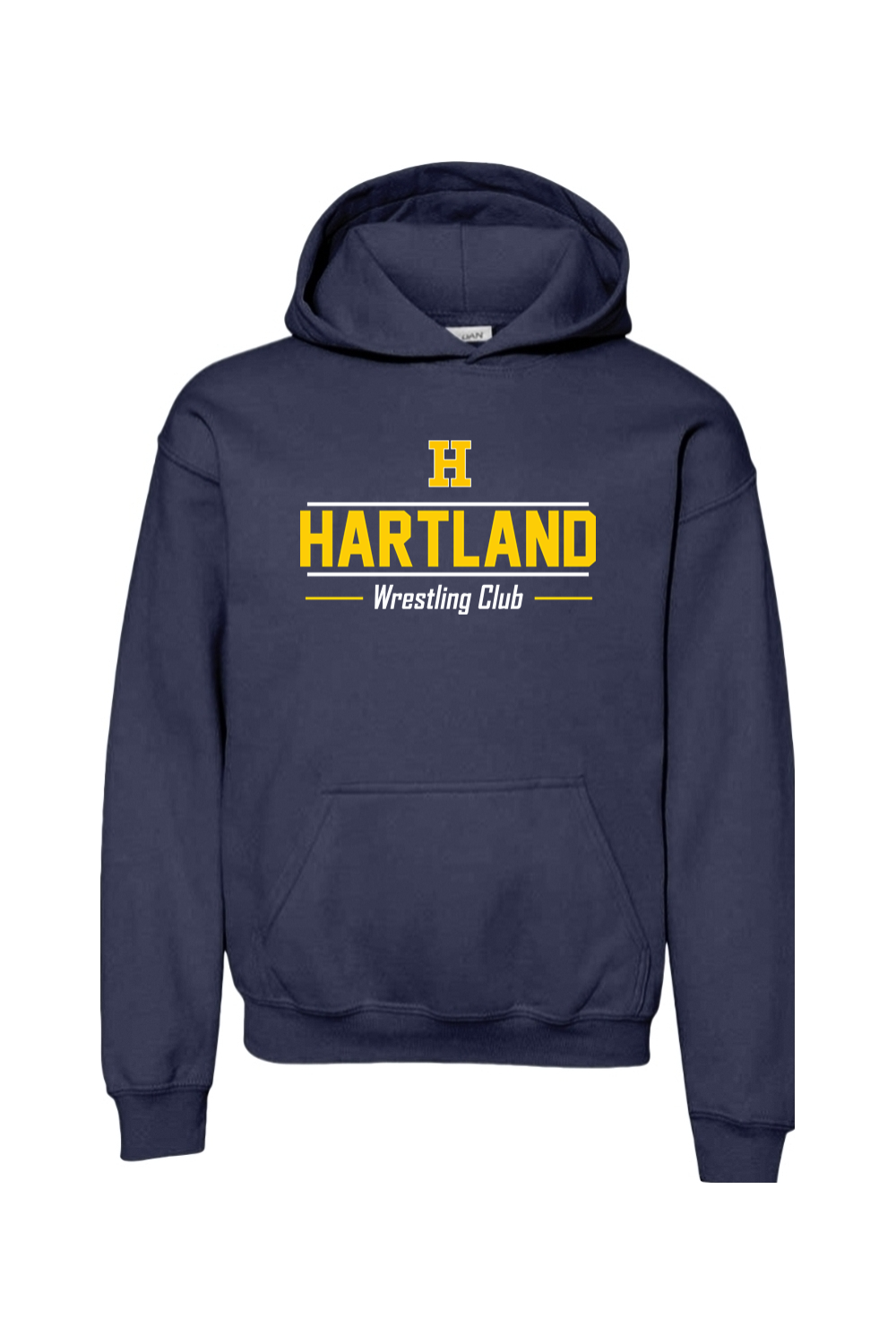 Hartland Wrestling Club DTF Youth Heavy Blend Hooded Sweatshirt