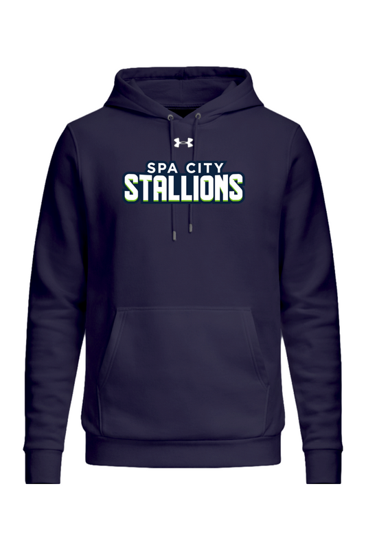 Spa City Stallions DTF Under Armour Men's Team Icon Fleece Hooded Sweatshirt