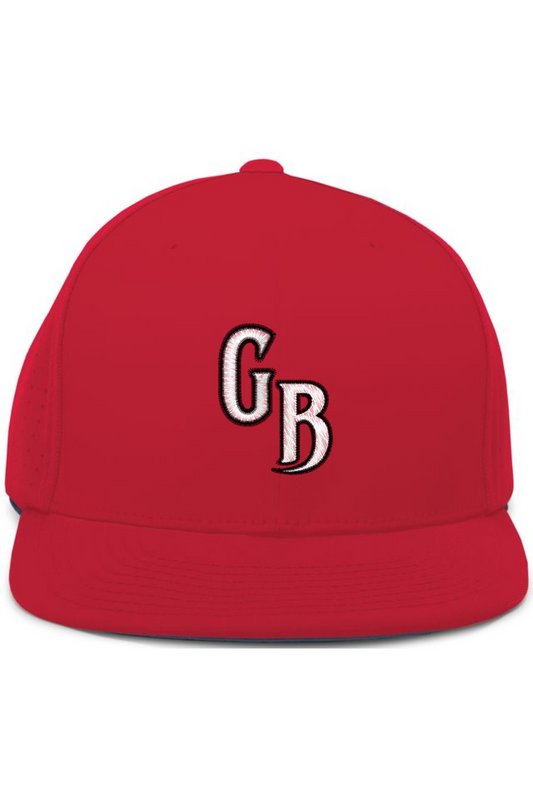 Grand Blanc Wrestling Embroidered Pacific Headwear Perforated F3 Performance Flexfit Cap (Fulfill)