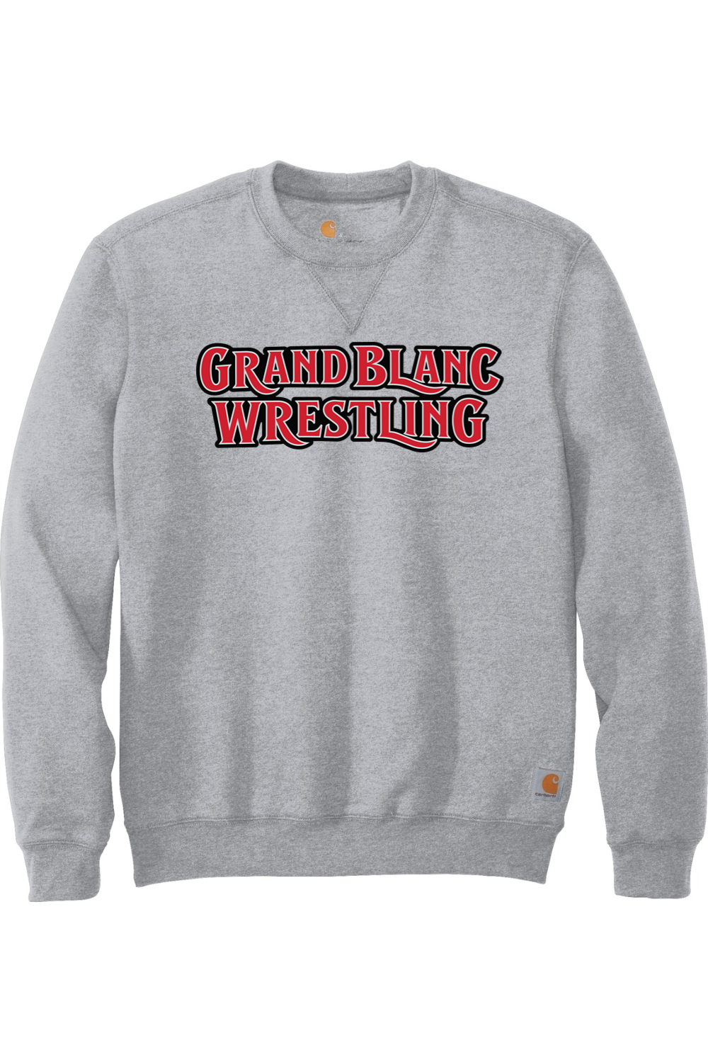 Grand Blanc Wrestling DTF Carhartt Midweight Crewneck Sweatshirt