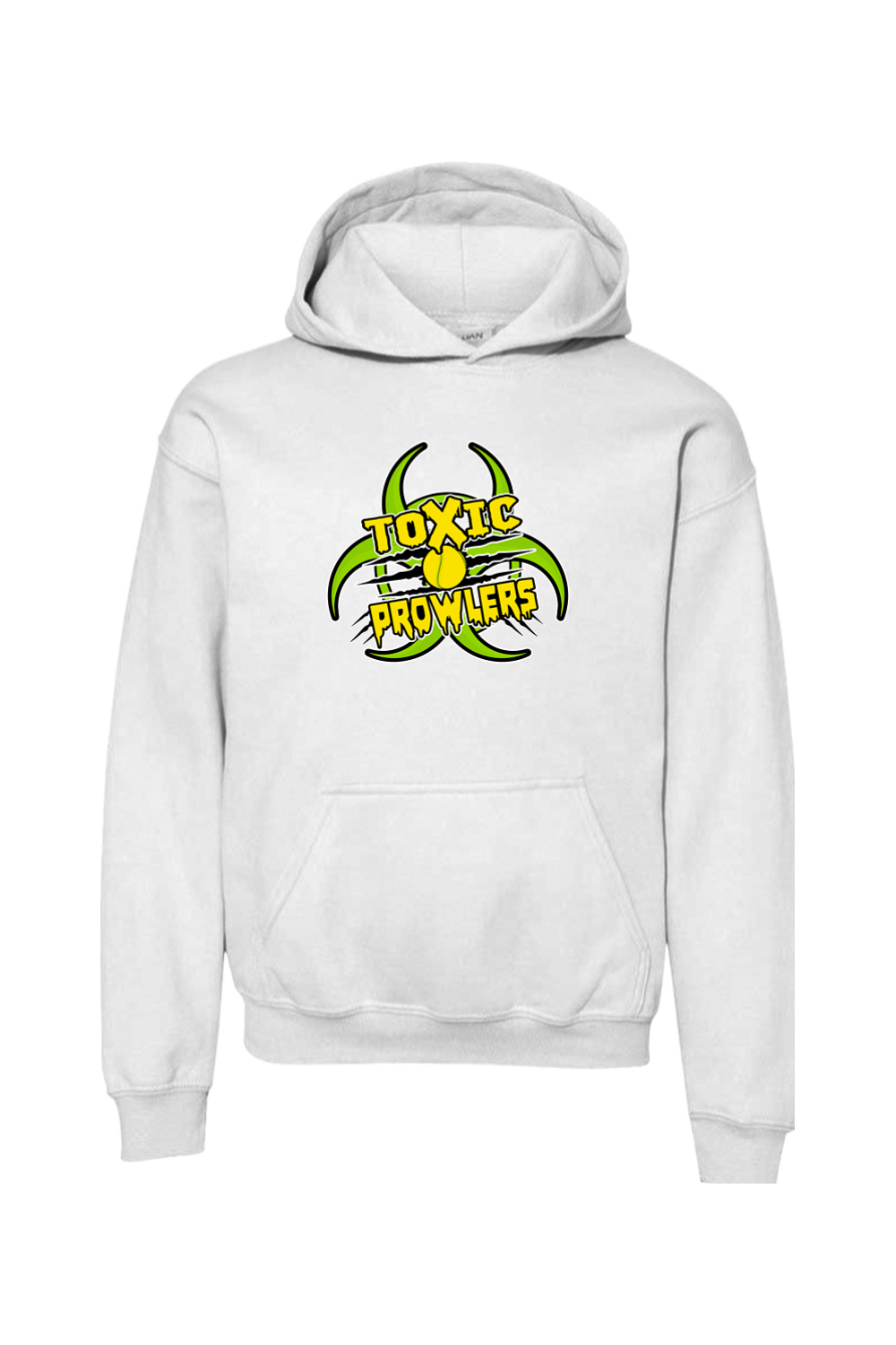 Toxic Prowlers Softball Youth Heavy Blend Hooded Sweatshirt