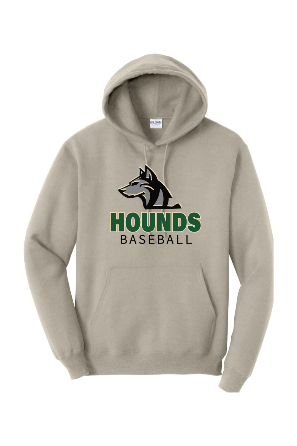 Hounds Baseball Heavy Blend Hooded Sweatshirt