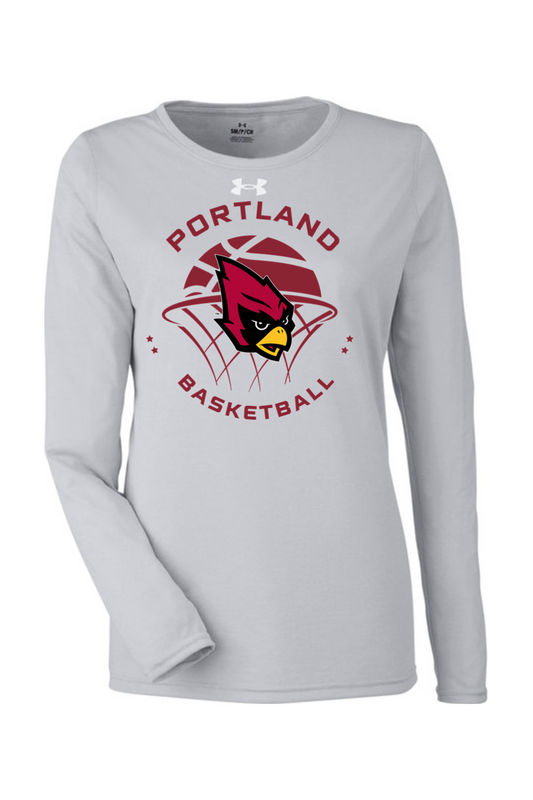 Portland Raider Under Armour Ladies' Team Tech Long-Sleeve T-Shirt