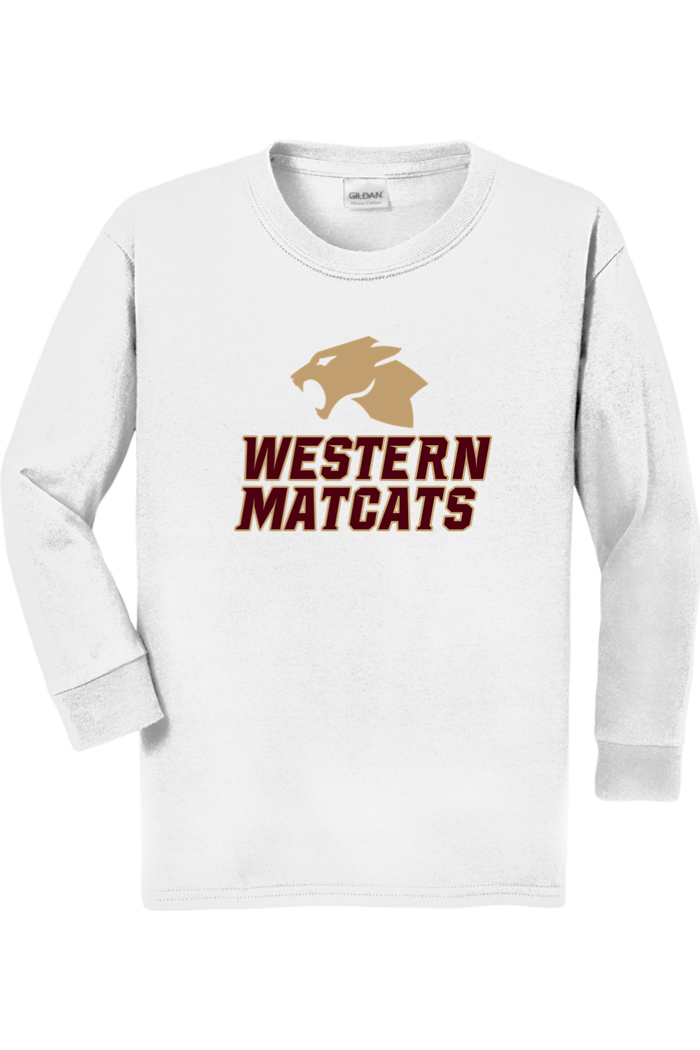 Parma Matcats DTF Youth Heavy Cotton Long Sleeve T-Shirt