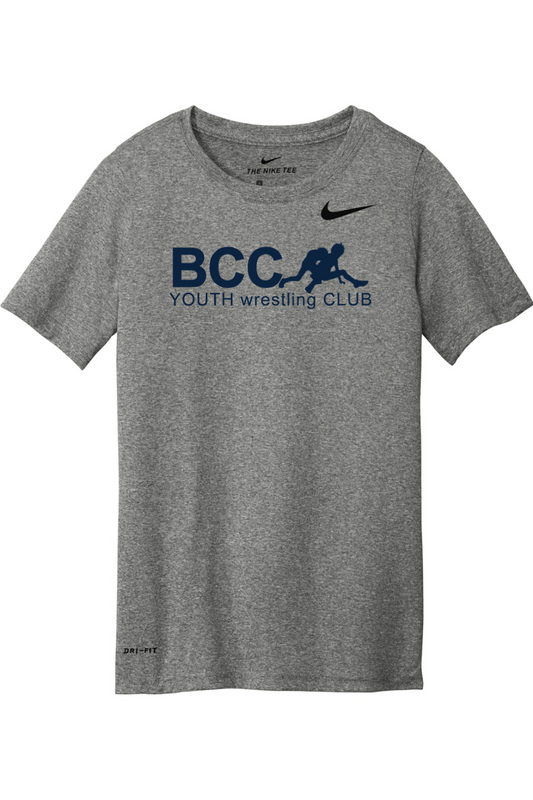 BCC Youth Wrestling Nike YOUTH Team rLegend Tee