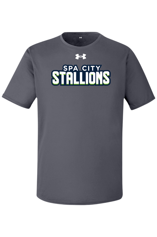Spa City Stallions DTF Under Armour Men's Team Tech T-Shirt