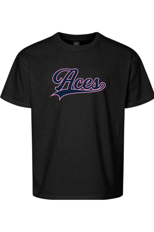 Aces Baseball Youth Softstyle T-Shirt