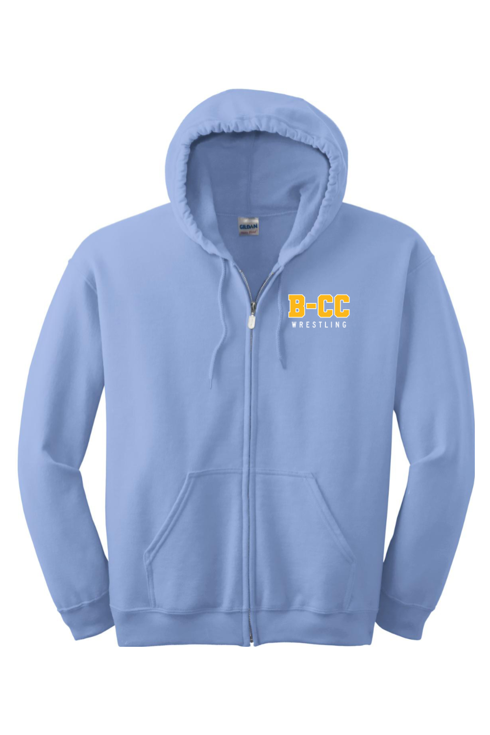 B-CC Wrestling DTF Heavy Blend Full-Zip Hooded Sweatshirt