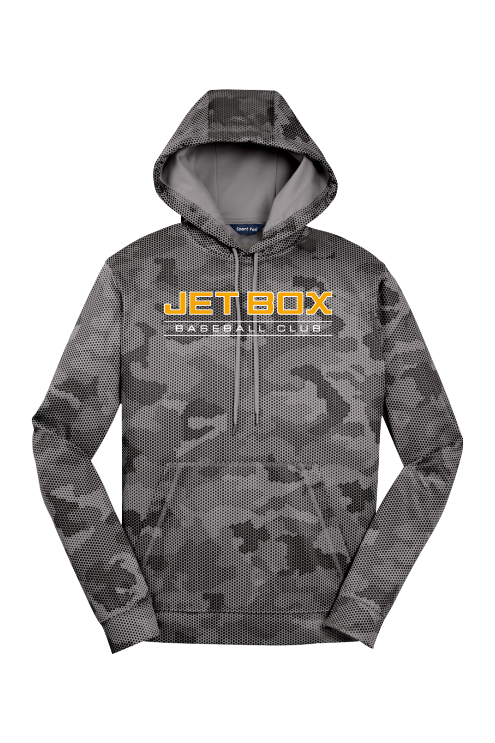 Jet Box Baseball DTF Sport-Wick CamoHex Fleece Hooded Pullover