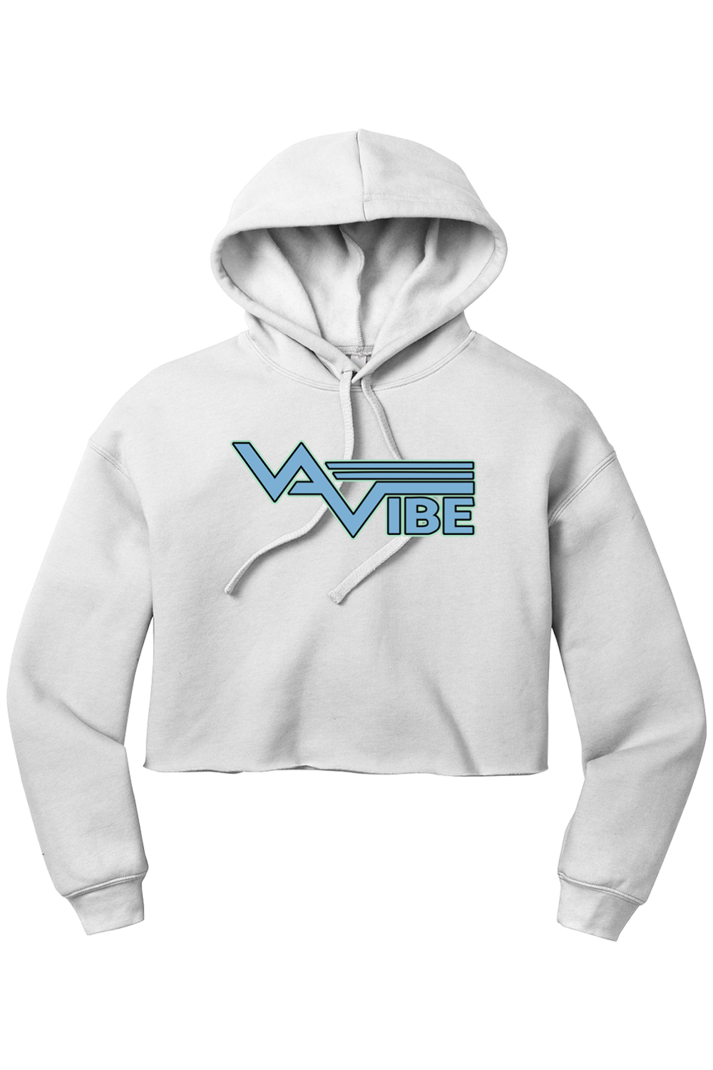VA Vibe Softball DTF Women’s Sponge Fleece Cropped Fleece Hoodie