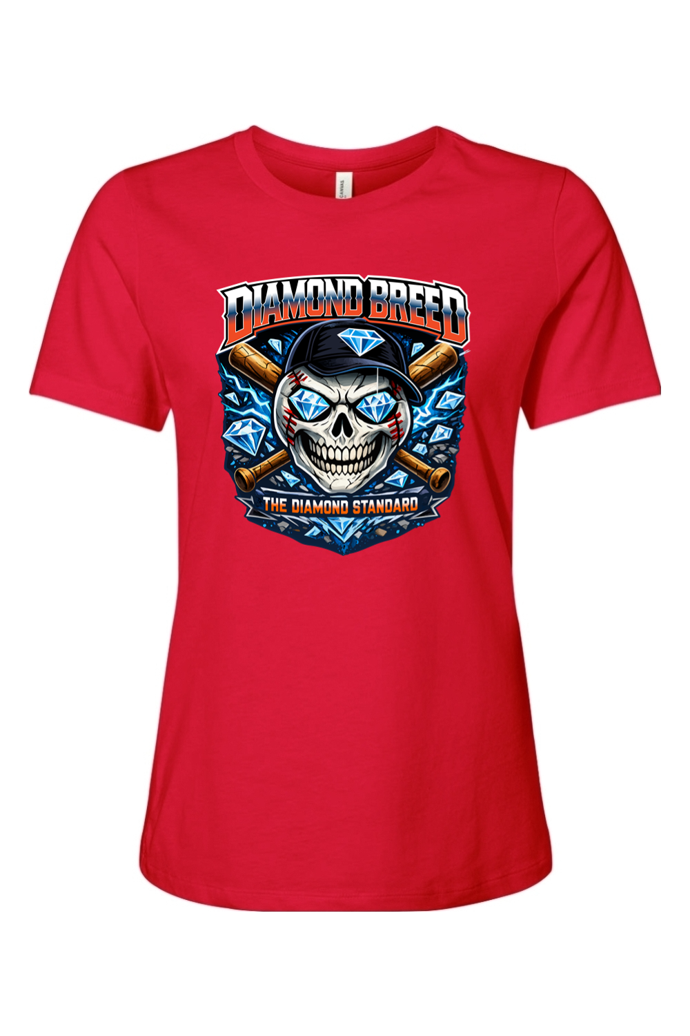 Diamond Breed DTF Women’s Relaxed Jersey Short Sleeve Tee