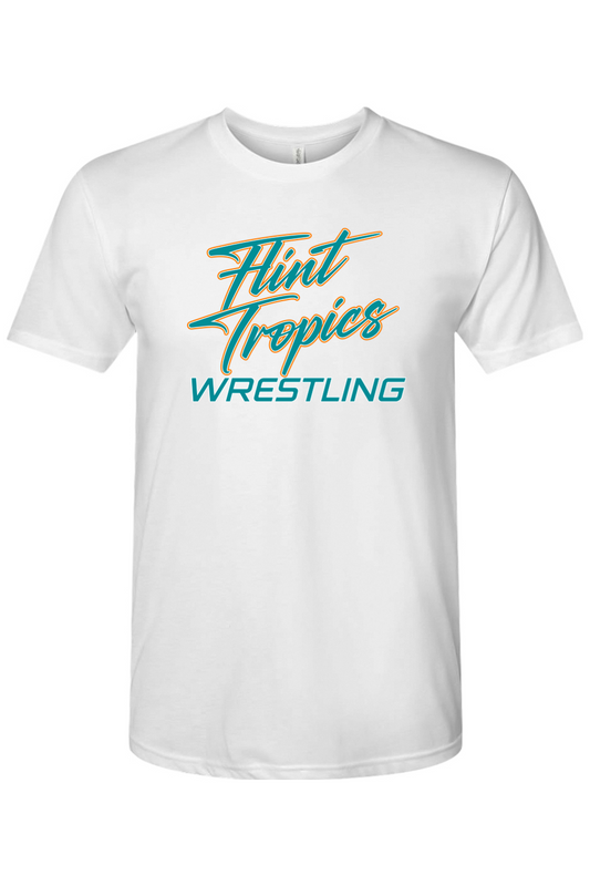 Flint Tropics Wrestling DTF Triblend T-Shirt