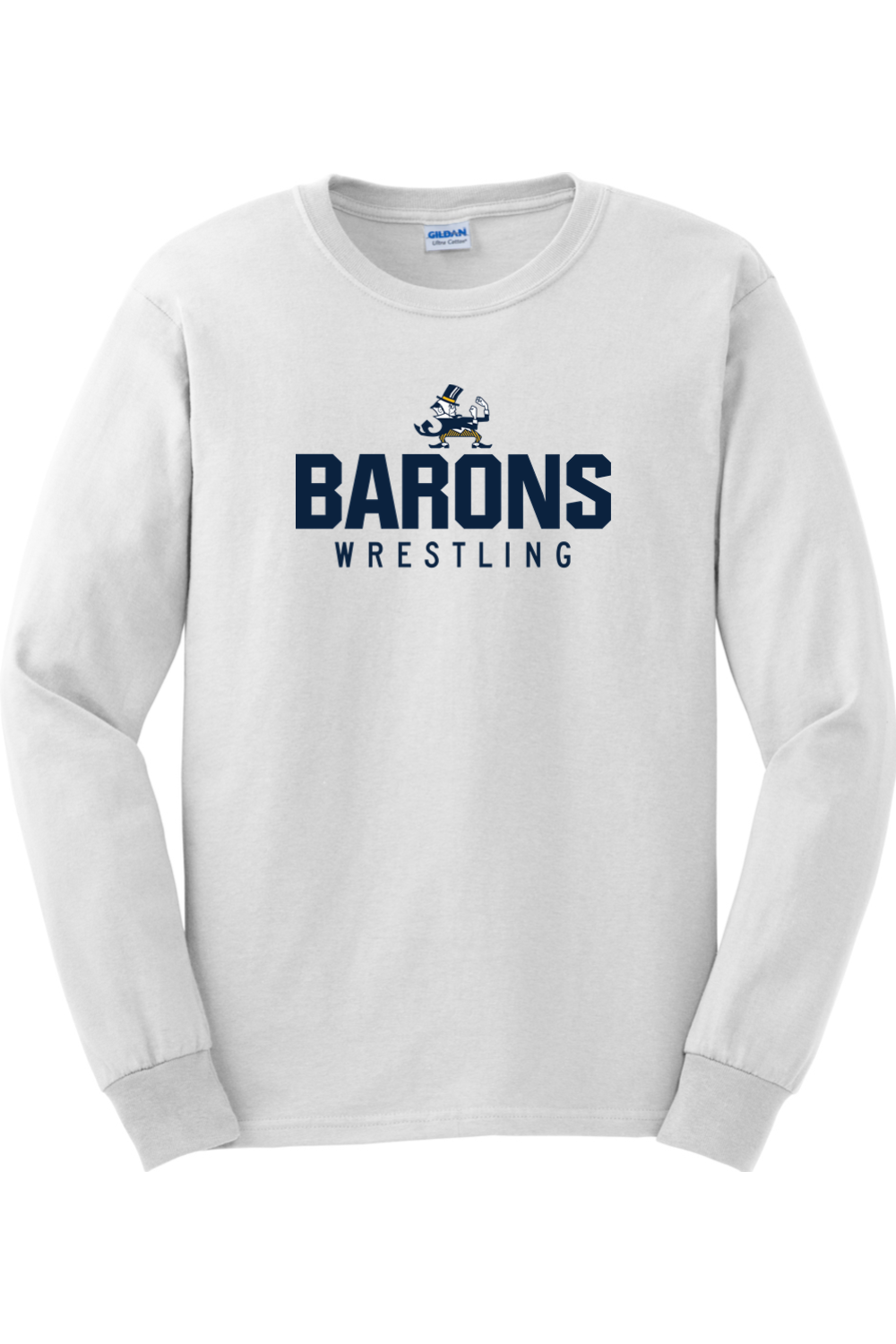 B-CC Wrestling DTF Ultra Cotton Long Sleeve T-Shirt