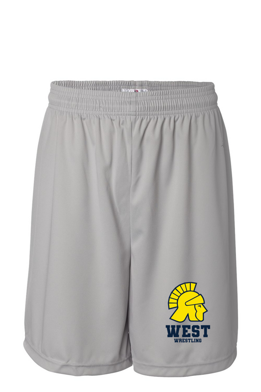 Wausau West Wrestling DTF 7 Inch Short